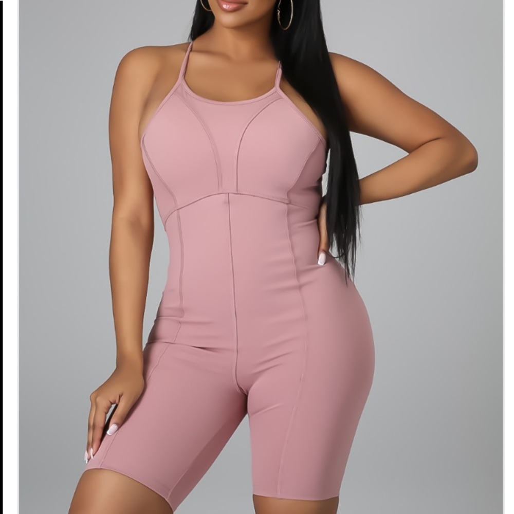 ⭐️Size S-L⭐️ Athletic Jumpsuit in Mauve